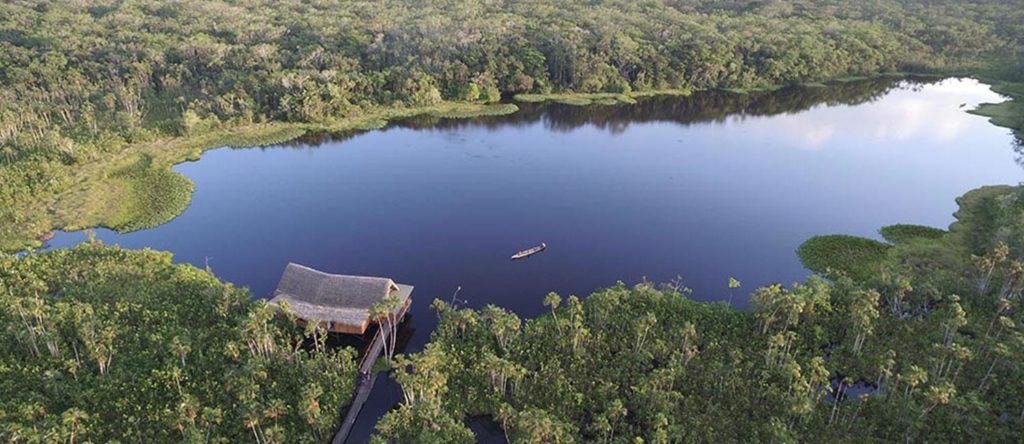 Sacha Lodge or La Selva Lodge in the Amazon rainforest, Ecuador