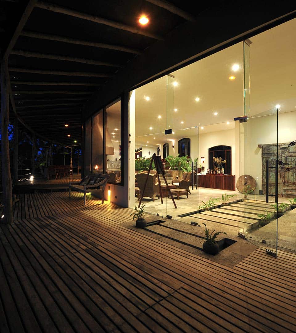 A luxury eco resort in the Galapagos Islands