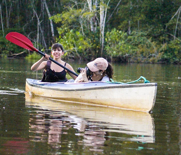 Canoe trip, La Selva, Amazon rainforest tours