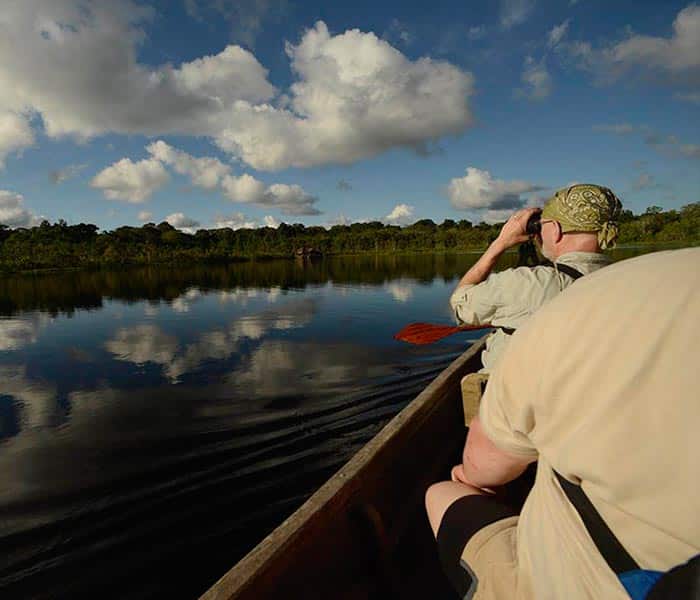 Canoe trips Sacha Lodge, Amazon rainforest tours
