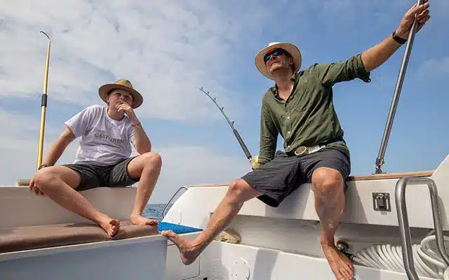 Galapagos fishing family adventure
