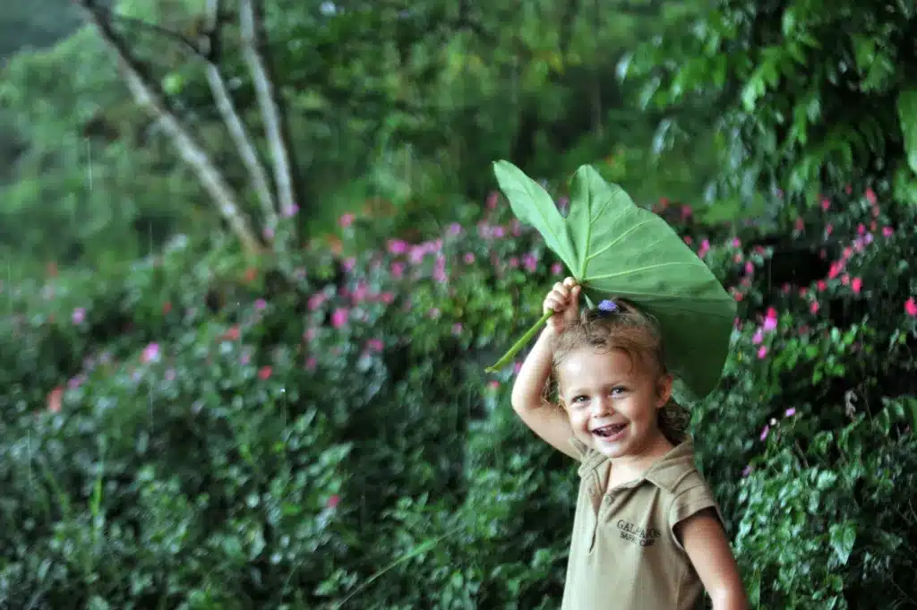 Kids club in nature